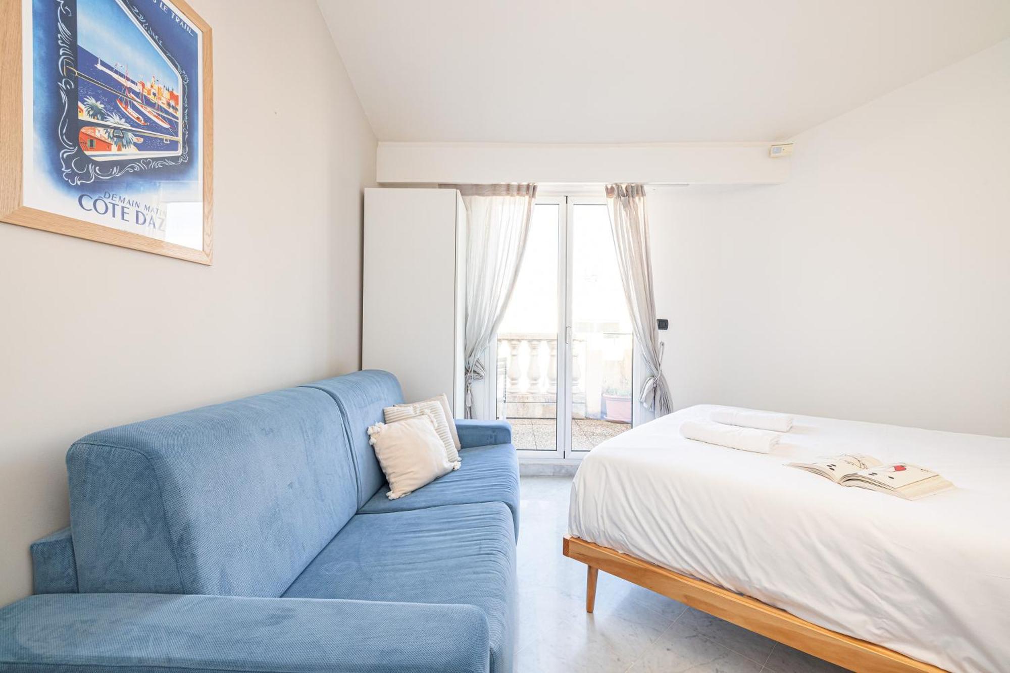 Victoria Bergamote Attic - Happy Rentals Menton Buitenkant foto